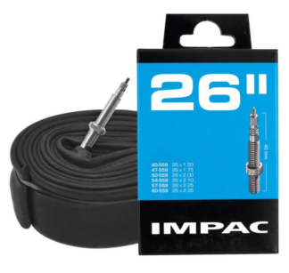 Impac SV26 - 26 x 1.50 / 2.35'' Presta Valve Inner Tube