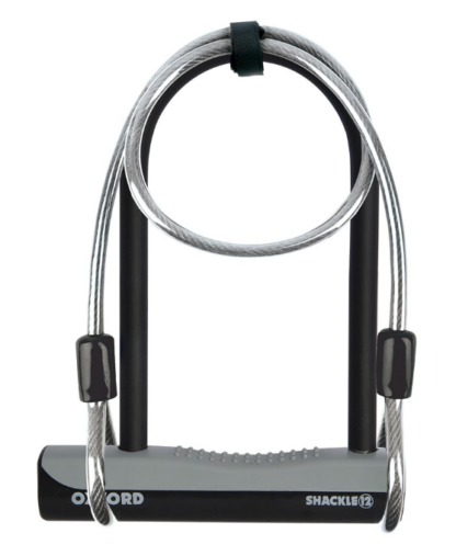 Oxford Shackle12 Duo U-Lock & 1200mm Lockmate