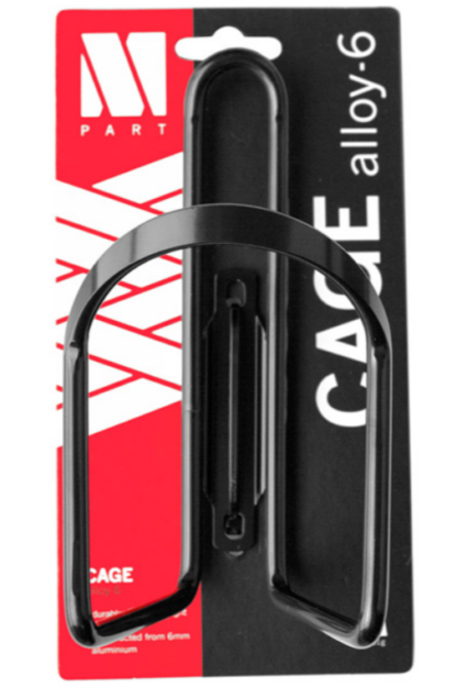 M-Part Bottle cage Black Aluminium - 6 mm