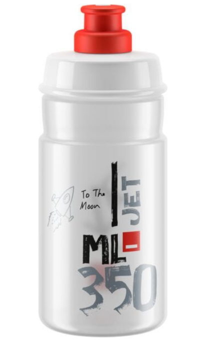 Elite Jet 66 mm youth bottle 350 ml red