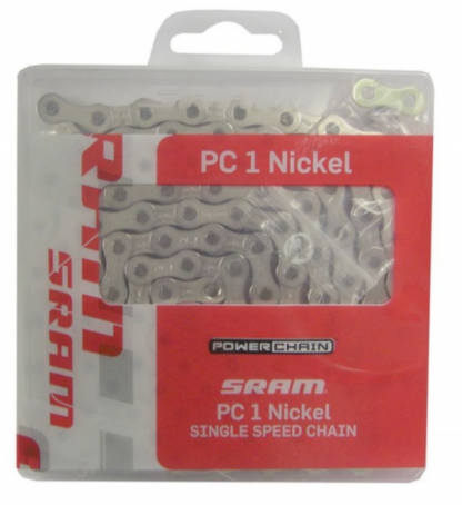 Sram Chain PC1 Silver, 114 Links With Power Lock 1S, 1 Piece