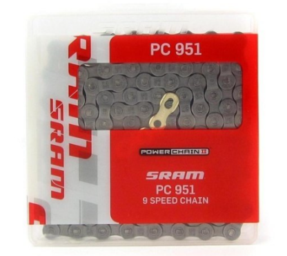 SRAM PC951 9spd Chain Grey (114 Links)