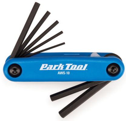 Park Tool AWS-10 - Fold-Up Hex Wrench Set