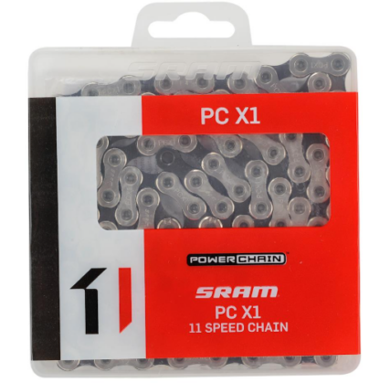 SRAM PC X1 11 speed Chain Silver 118 links with PowerLock