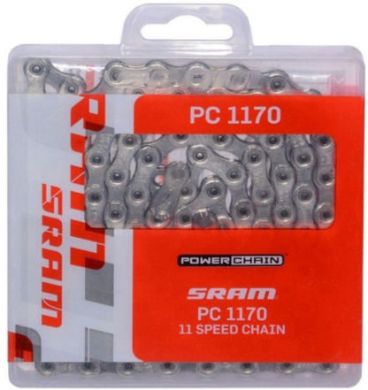 SRAM PC1170 Hollow Pin 11 Speed Chain with PowerLock