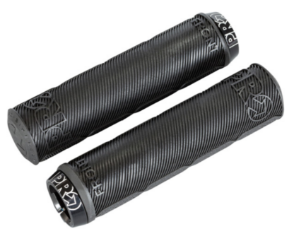 E Control Lock On Grips, 32mm, Black