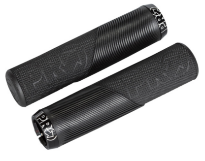 Trail Lock On Grips, without Flange, 32mm, Black